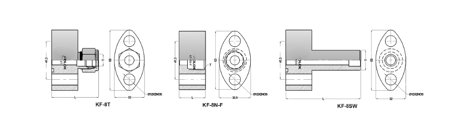 Kidney Flange 