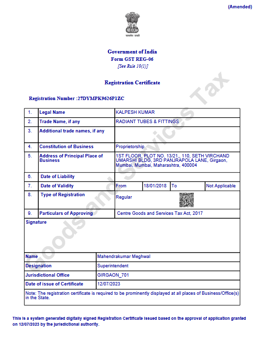 ASME Certification